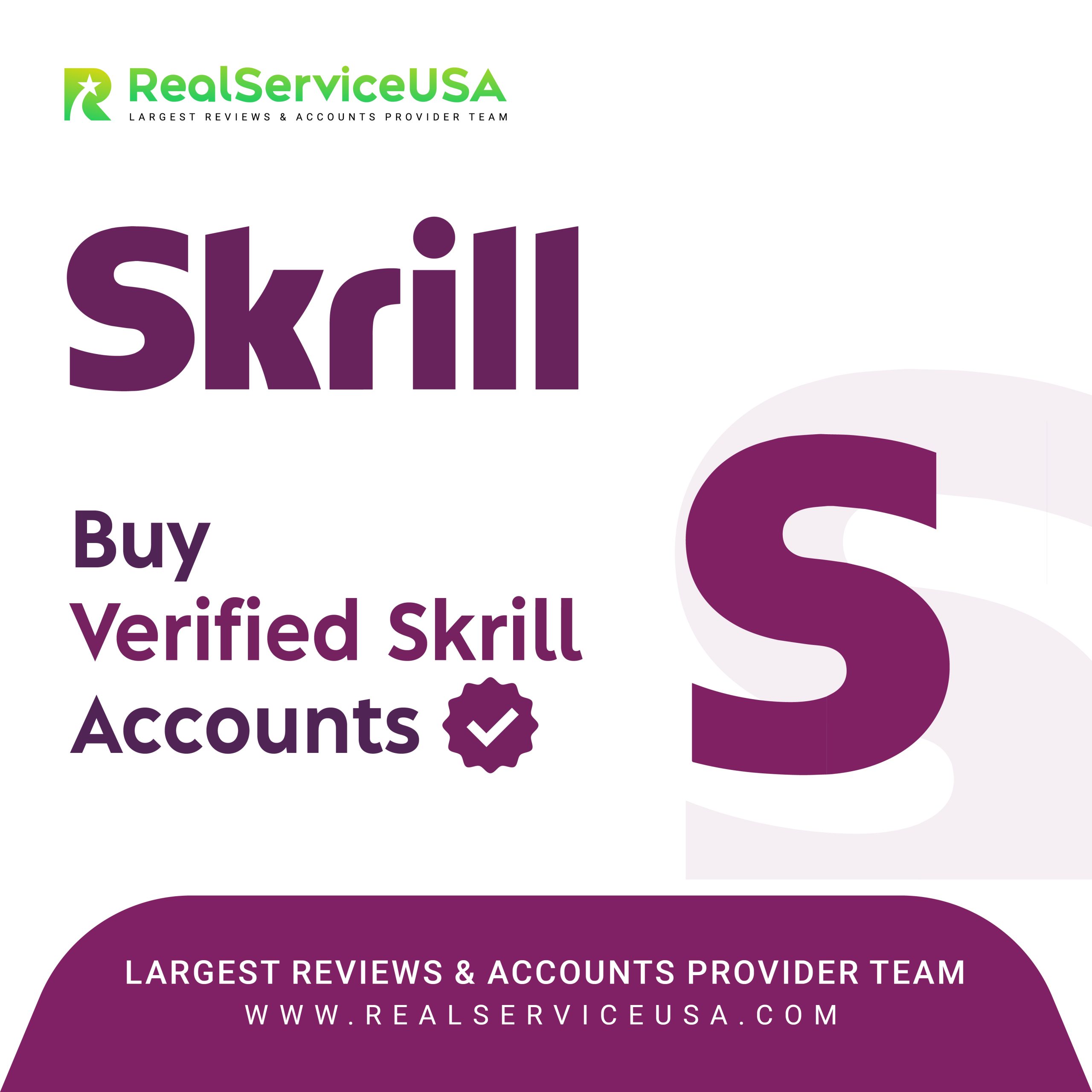 Verified Skrill Accounts