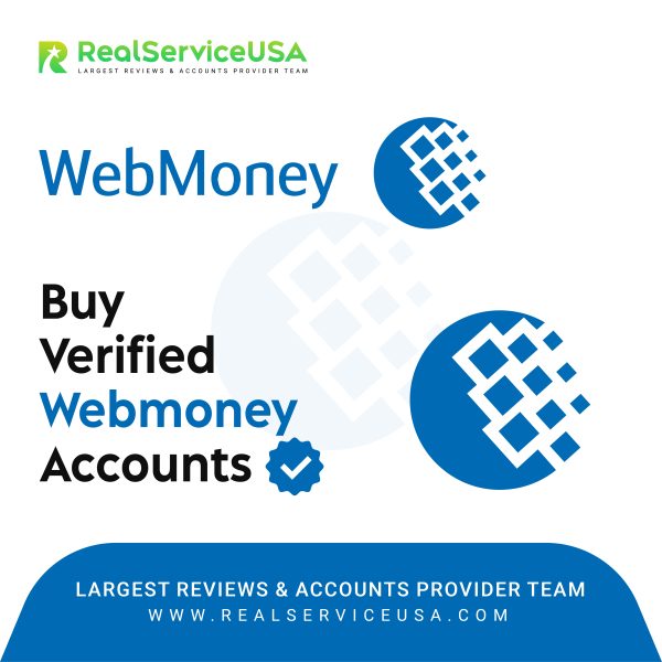 Verified Webmoney Accounts